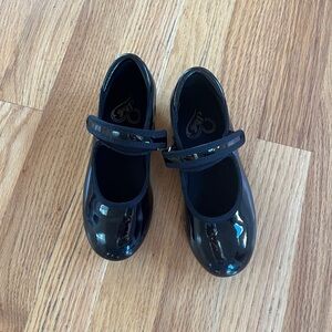 Stelle black kids tap jazz shoes